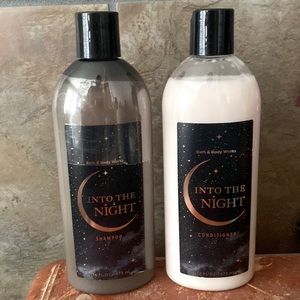Bath and Body Works Shampoo and Conditioner- Into the Night Fragrance